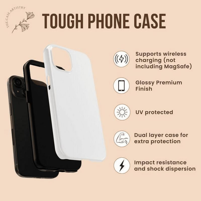 Trendy Pink Ed Hardy Inspired Tough Phone Cases, Accessories Top Trendy Phone Cases Phone Cover Hard Case Tough 2-Piece Phone Case Protection Rubber